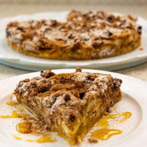 Torta alemã de maçã