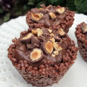 Casquinha crocante de chocolate