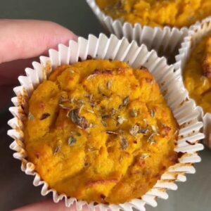 Muffin De Abóbora E Frango